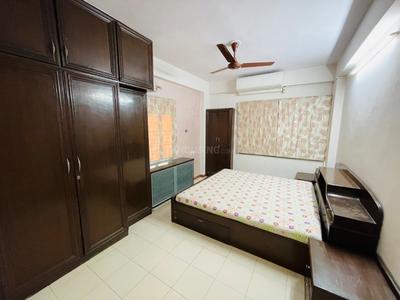 Bedroom Image of 1233 Sq.ft 2 BHK Apartment / Flat for rent in Jodhpur Ahmedabad for Rs. 35000