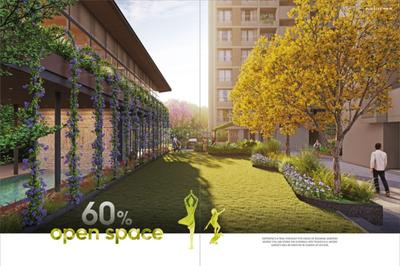 Image of 1350 Sq.ft 2 BHK Apartment / Flat for sale in Resset The Park, South Bopal, Ahmedabad for Rs. 6300000