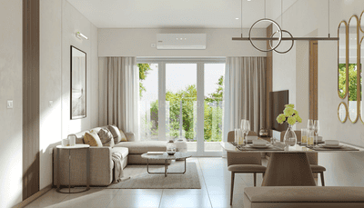 Image of 1110 Sq.ft 2 BHK Apartment / Flat for sale in Godrej Emerald Waters, Pimpri, Pune for Rs. 12900000