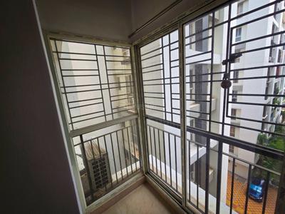 Balcony Image of 1400 Sq.ft 3 BHK Apartment / Flat for rent in Sunland Residency, Rajarhat Kolkata for Rs. 42000