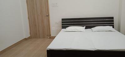 Bedroom Image of 1500 Sq.ft 2 BHK Builder Floor for rent in Gomti Nagar Lucknow for Rs. 25000