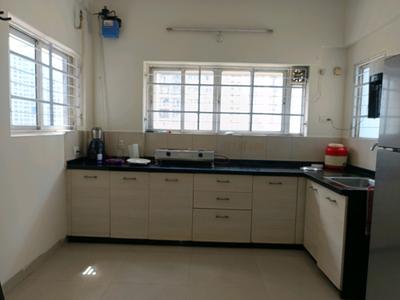 Kitchen Image of 650 Sq.ft 1 RK Apartment / Flat for rent in Amanora Park Town, Hadapsar Pune for Rs. 22000
