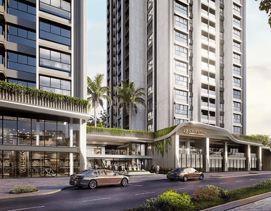 Image of 785 Sq.ft 2 BHK Apartment / Flat for sale in Crystal Prime Meridian, Ghatkopar East, Mumbai for Rs. 15200000