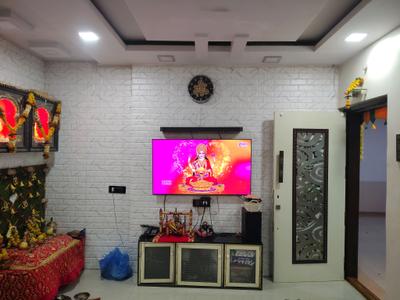 Living Room Image of 530 Sq.ft 1 BHK Apartment / Flat for rent in Vijay Nagari Apartments, Thane West Thane for Rs. 20000