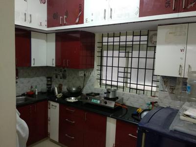 Kitchen Image of 600 Sq.ft 1 RK Builder Floor for rent in Hulimavu Bengaluru for Rs. 13500