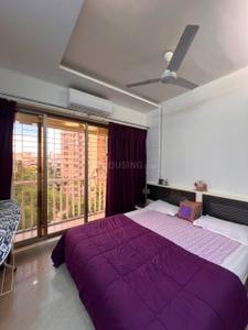 Bedroom Image of 950 Sq.ft 2 BHK Apartment / Flat for rent in Pegasus Tower, Andheri West Mumbai for Rs. 85000