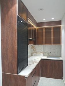 Kitchen Image of 608 Sq.ft 2 BHK Builder Floor for sale in Dwarka Mor New Delhi for Rs. 4200000