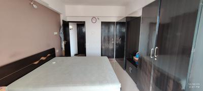 Bedroom Image of 1215 Sq.ft 3 BHK Apartment / Flat for sale in Mirchandani Shalimar Palms, Greater Brajeshwari Indore for Rs. 10500000
