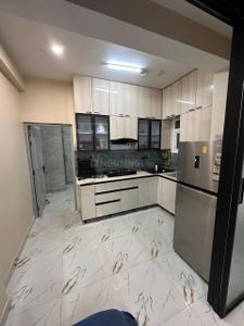 Kitchen Image of 1300 Sq.ft 3 BHK Builder Floor for rent in Vasundhara Ghaziabad for Rs. 27000