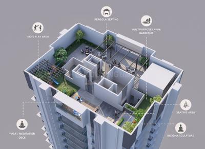 Image of 1081 Sq.ft 3 BHK Apartment / Flat for sale in Hindustan The Erica, Borivali West, Mumbai for Rs. 32500000