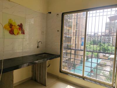 Kitchen Image of 660 Sq.ft 1 BHK Apartment / Flat for sale in Om Sai Srishti, Ulwe Navi Mumbai for Rs. 6000000