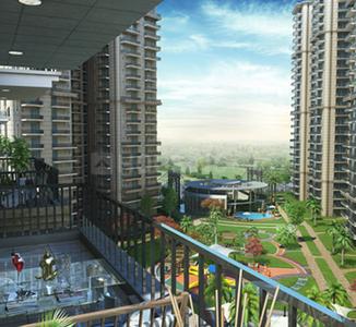 Balcony Image of 850 Sq.ft 2 BHK Apartment / Flat for sale in Migsun Twiinz, Eta II Greater Noida for Rs. 8000000