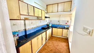 Kitchen Image of 1175 Sq.ft 2 BHK Apartment / Flat for rent in Mathikere Bengaluru for Rs. 30000