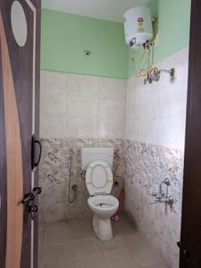 Bathroom Image of 420 Sq.ft 1 RK Penthouse for rent in Thanisandra Bengaluru for Rs. 11500