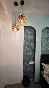 Bedroom Image of 1000 Sq.ft 2 BHK Builder Floor for rent in Sector 122 Noida for Rs. 45000