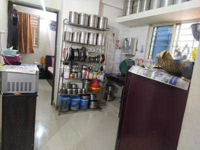 Kitchen Image of 700 Sq.ft 1 BHK Apartment / Flat for sale in Ambegaon Budruk Pune for Rs. 2500000