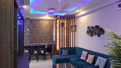 Living Room Image of 1200 Sq.ft 2 BHK Apartment / Flat for rent in Shanishcharay Developers The Peace Apartment, Hukma Khedi Indore for Rs. 25000