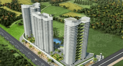 Image of 980 Sq.ft 2 BHK Apartment / Flat for rent in Rosa Manhattan, Hiranandani Estate, Thane for Rs. 45000
