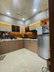 Kitchen Image of 1406 Sq.ft 3 BHK Apartment / Flat for sale in Tulip Infinity World Wing A to D, Tathawade Pune for Rs. 12200000