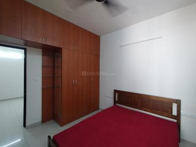 Bedroom Image of 800 Sq.ft 1 BHK Apartment / Flat for rent in Pashmina Waterfront, Battarahalli Bengaluru for Rs. 30000