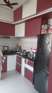 Kitchen Image of 920 Sq.ft 3 BHK Apartment / Flat for sale in Kunal Iconia, Mamurdi Pune for Rs. 8500000