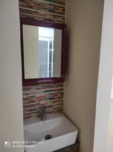 Bathroom Image of 1470 Sq.ft 3 BHK Apartment / Flat for rent in Oshi Sai Address Apartment, Hukma Khedi Indore for Rs. 23500
