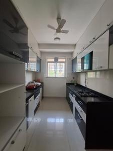 Kitchen Image of 1290 Sq.ft 3 BHK Apartment / Flat for rent in Rustomjee Urbania Athena, Thane West Thane for Rs. 65000