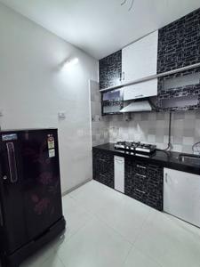 Kitchen Image of 988 Sq.ft 2 BHK Apartment / Flat for rent in Rama Krystal City, Moshi Pune for Rs. 18000