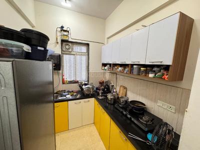 Kitchen Image of 1000 Sq.ft 2 BHK Apartment / Flat for rent in Runwal Chestnut, Mulund West Mumbai for Rs. 65000
