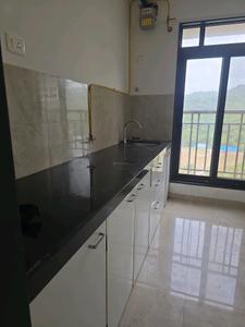 Kitchen Image of 550 Sq.ft 1 BHK Apartment / Flat for sale in MICL Aaradhya Highpark, Mira Road East Mira Bhayandar for Rs. 8000000
