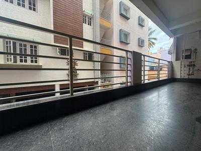 Balcony Image of 700 Sq.ft 1.5 BHK Apartment / Flat for rent in Indira Nagar Bengaluru for Rs. 27000