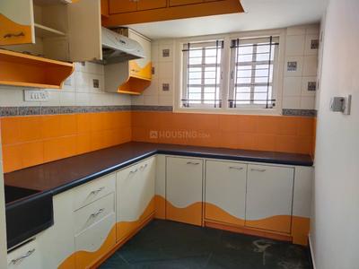 Kitchen Image of 500 Sq.ft 1 BHK Independent House for rent in New Tippasandra Bengaluru for Rs. 25000