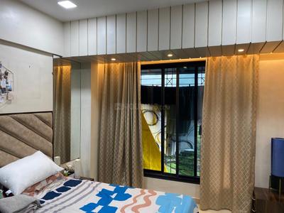 Bedroom Image of 1100 Sq.ft 2.5 BHK Duplex for rent in Shivshankar Plaza, Airoli Navi Mumbai for Rs. 62000