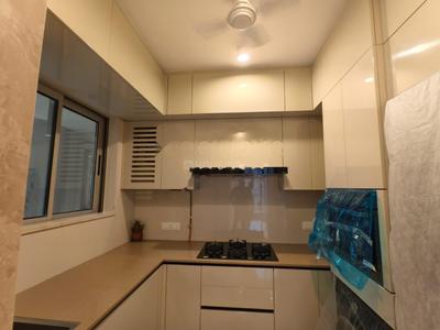 Kitchen Image of 1051 Sq.ft 3 BHK Apartment / Flat for rent in Hiranandani Highland A B C D And E Wing, Powai Mumbai for Rs. 138000