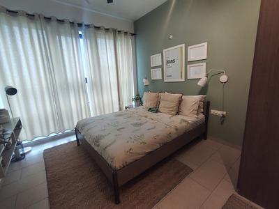 Bedroom Image of 1711 Sq.ft 3 BHK Apartment / Flat for rent in Sobha City, Sector 108 Gurgaon for Rs. 65000
