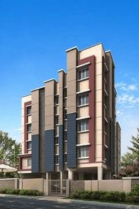 Image of 1041 Sq.ft 3 BHK Apartment / Flat for sale in B S Dream Park Residency, Kasba, Kolkata for Rs. 10310000