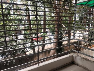 Balcony Image of 1880 Sq.ft 3 BHK Apartment / Flat for rent in Mahendra Gangotri Exotica, New Gotri Vadodara for Rs. 22000