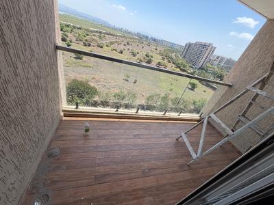 Balcony Image of 1990 Sq.ft 3 BHK Apartment / Flat for rent in Shreenathji Delta Riviera, Ulwe Navi Mumbai for Rs. 75000