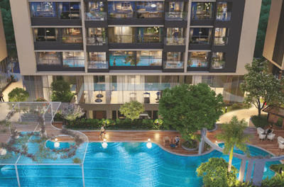 Image of 1250 Sq.ft 3 BHK Apartment / Flat for sale in RGS Forte Aspire, Punawale, Pune for Rs. 9000000