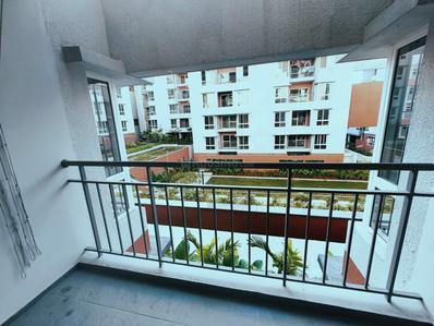 Balcony Image of 1064 Sq.ft 2 BHK Apartment / Flat for rent in Brigade Horizon, Kumbalgodu Bengaluru for Rs. 35000