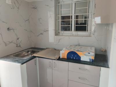 Kitchen Image of 950 Sq.ft 2 BHK Builder Floor for rent in GB Palya Bengaluru for Rs. 24000