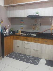 Kitchen Image of 1150 Sq.ft 2.5 BHK Apartment / Flat for rent in Malabar County III, Vaishno Devi Circle Ahmedabad for Rs. 28000