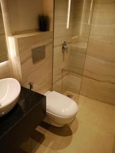 Common Bathroom Image of 830 Sq.ft 2 BHK Apartment / Flat for rent in Tridhaatu Morya, Chembur Mumbai for Rs. 75000