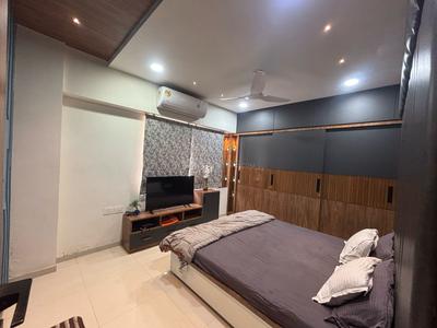 Bedroom Image of 1800 Sq.ft 3 BHK Apartment / Flat for sale in Himalaya and Mainland Pinnacle II, Tragad Ahmedabad for Rs. 8200000
