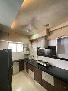 Kitchen Image of 1100 Sq.ft 2 BHK Apartment / Flat for rent in Motera Ahmedabad for Rs. 24000