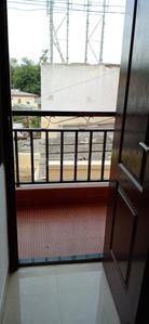 Balcony Image of 550 Sq.ft 1 BHK Independent House for rent in Cox Town Bengaluru for Rs. 15000
