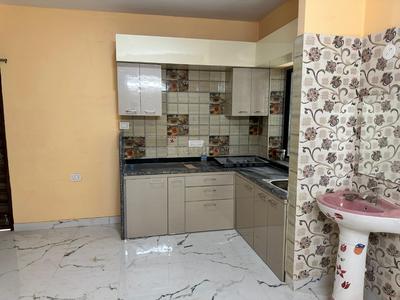 Kitchen Image of 900 Sq.ft 2 BHK Builder Floor for rent in New Town Kolkata for Rs. 20000
