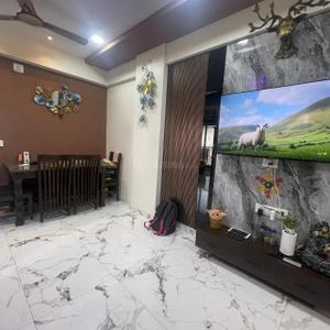 Hall Image of 1575 Sq.ft 3 BHK Apartment / Flat for sale in Saket Heaven, Nana Chiloda Ahmedabad for Rs. 5300000