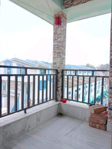 Balcony Image of 950 Sq.ft 2 BHK Apartment / Flat for rent in Sarsuna Kolkata for Rs. 13500