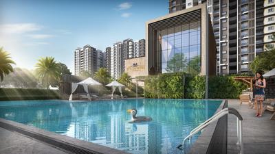 Image of 1216 Sq.ft 2 BHK Apartment / Flat for sale in NCC Ivy Towers, Kovilambakkam, Chennai for Rs. 13600000